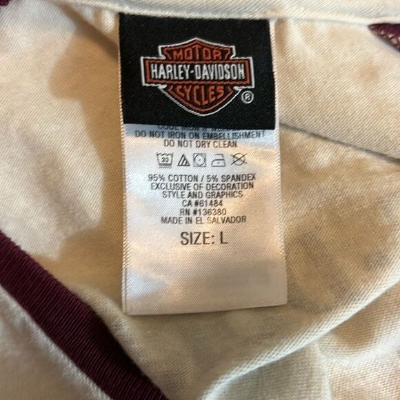 HARLEY DAVIDSON shirt large - Picture 4 of 4